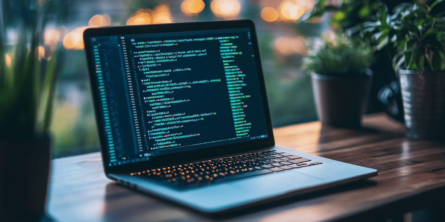 Startup founder discreetly registering domain name before launch